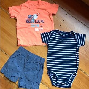 SALE 3/$20 Carter’s Cutie on Duty Outfit